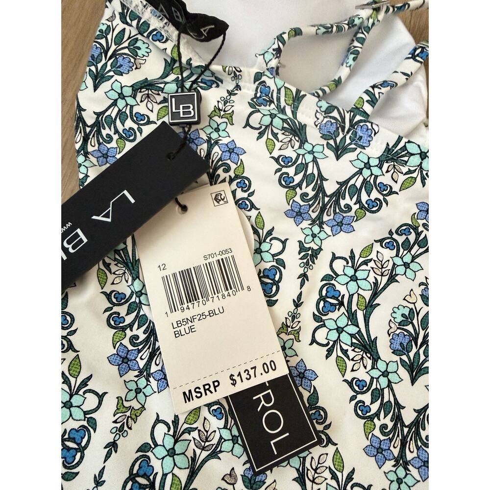La Blanca Deja Blue One-Piece Swimsuit size 12 - Picture 7 of 10